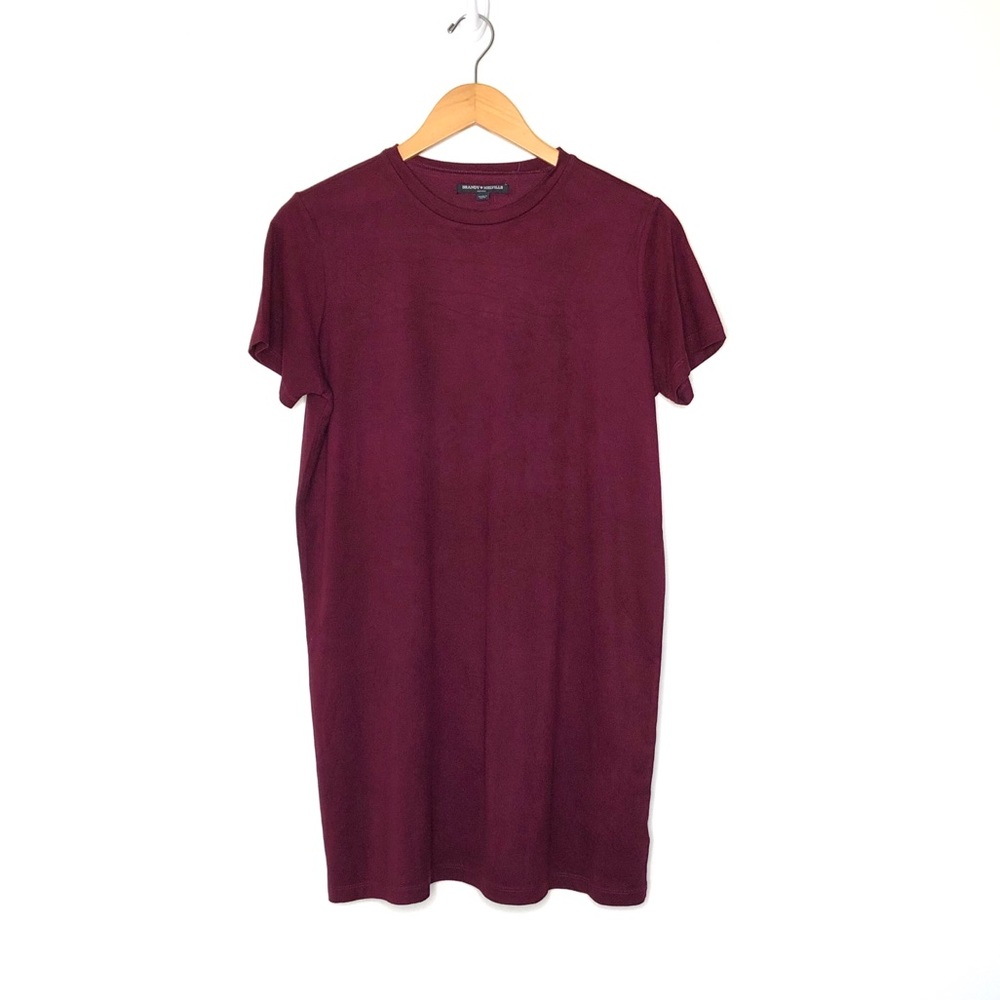 Brandy Melville Burgundy Short Sleeve Long L